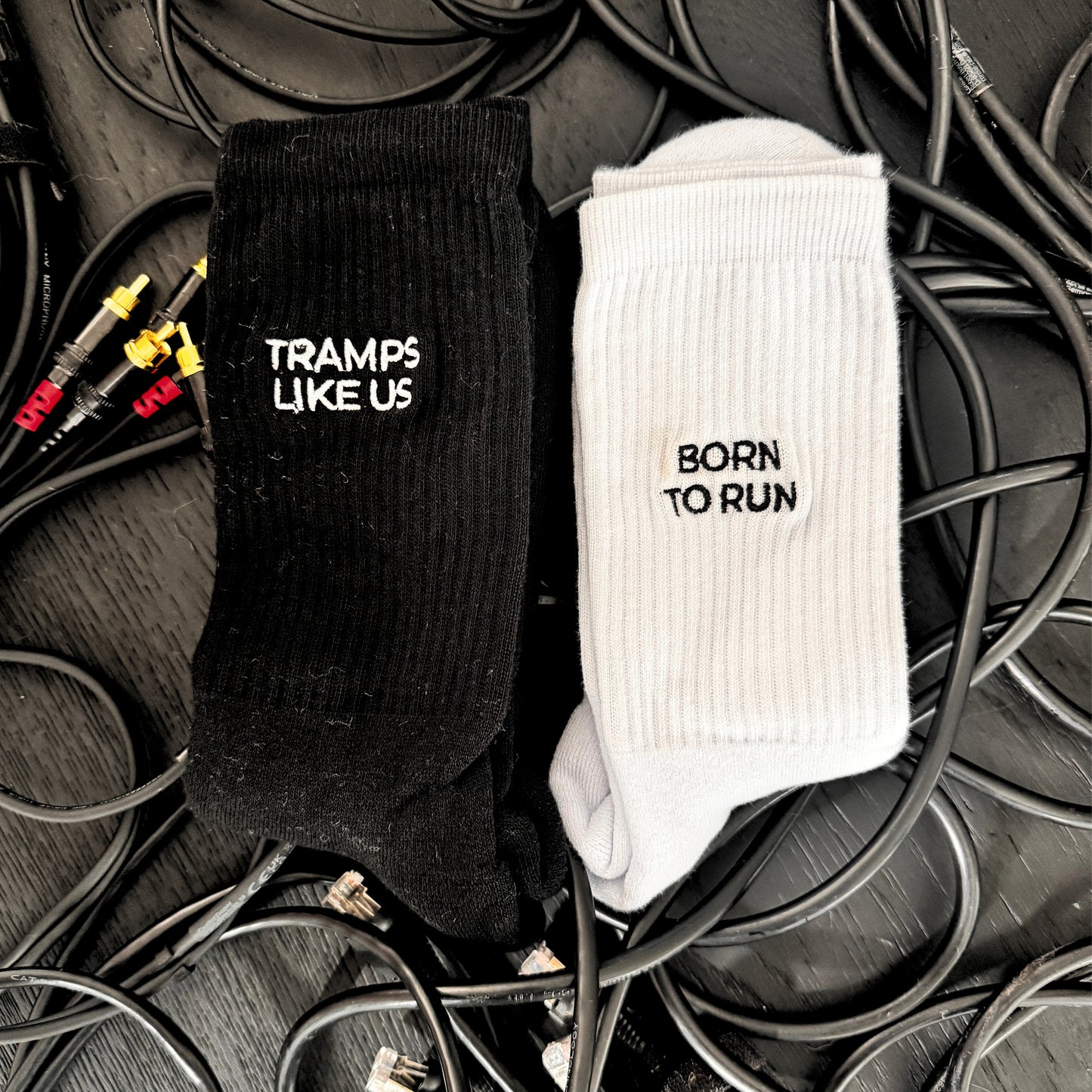 TRAMPS LIKE US - BORN TO RUN SOCKS