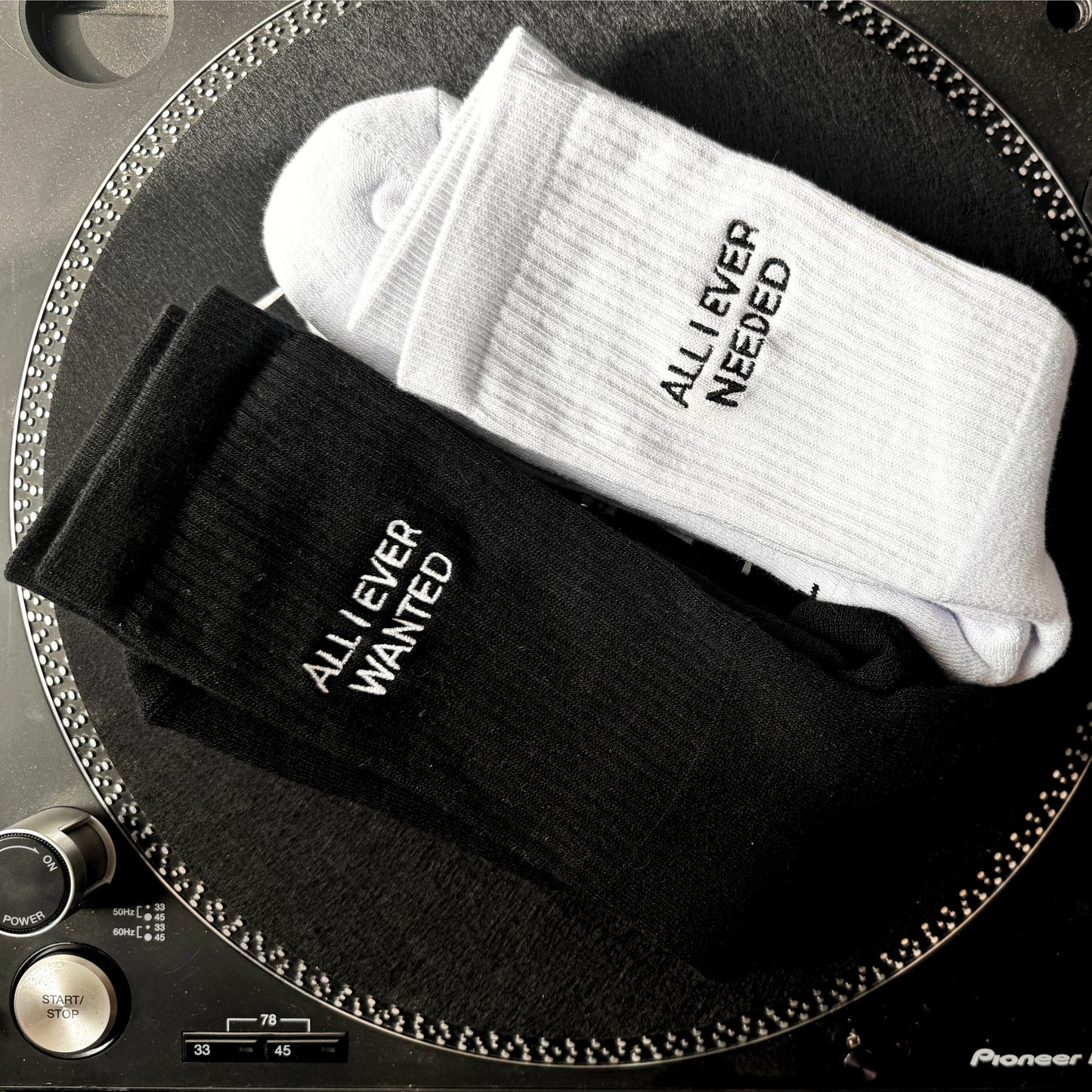 ALL I EVER WANTED - ALL I EVER NEEDED SOCKS