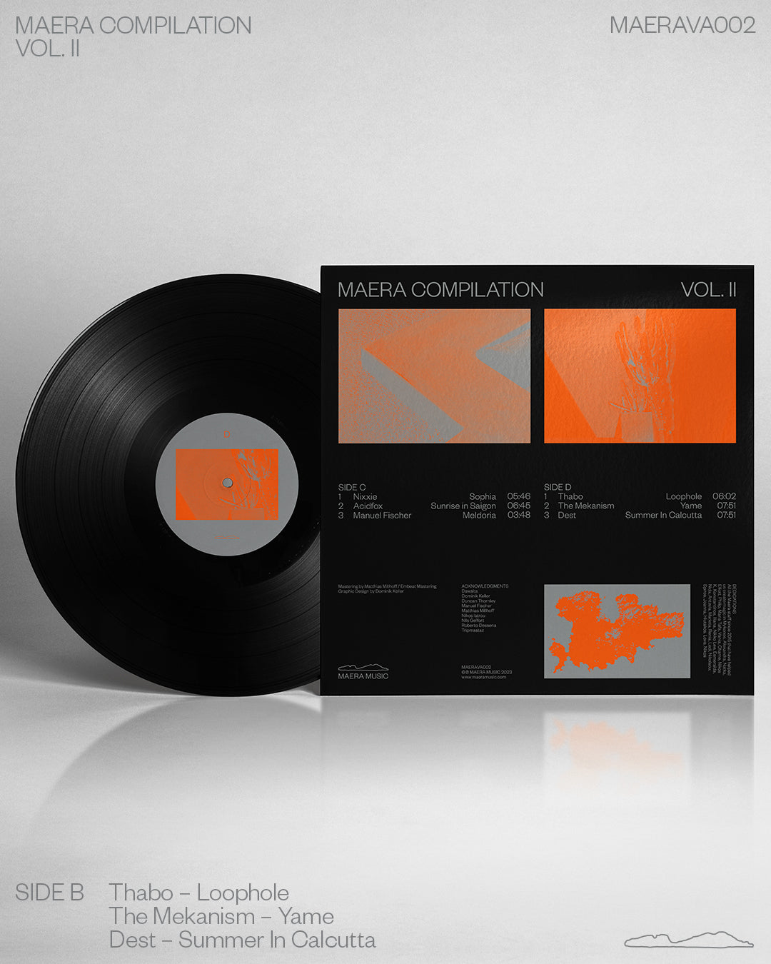 MAERAVA002 COMPILATION VINYL